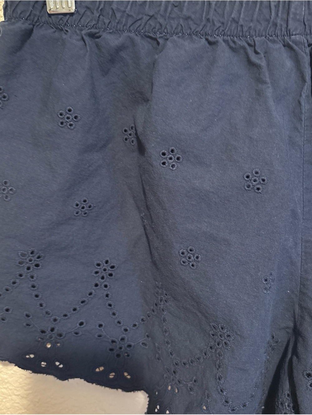 Y2K Gilly Hicks eyelet detail Sleep Shorts - Picture 4 of 6